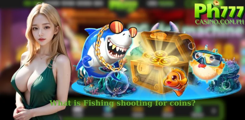 What is Fishing shooting for coins?