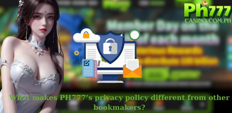 What makes PH777's privacy policy different from other bookmakers?